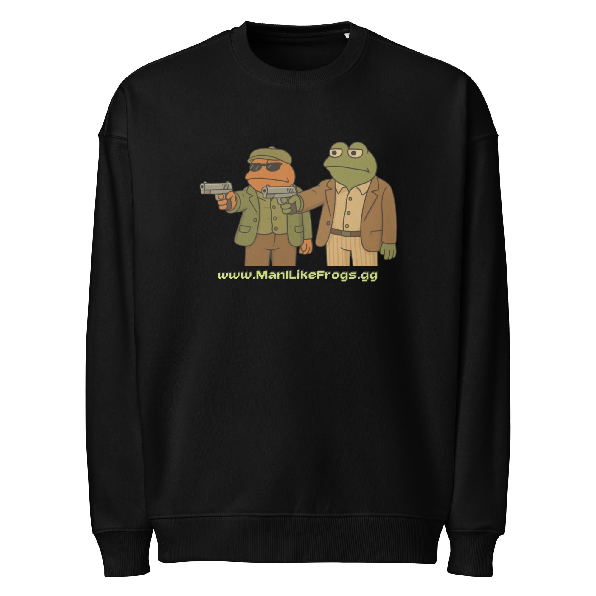 さらに100円引き◆LMC◆FROG SWEATSHIRT Embroidered Frog Crewneck L Comfy Frog Sweatshirt - Etsy