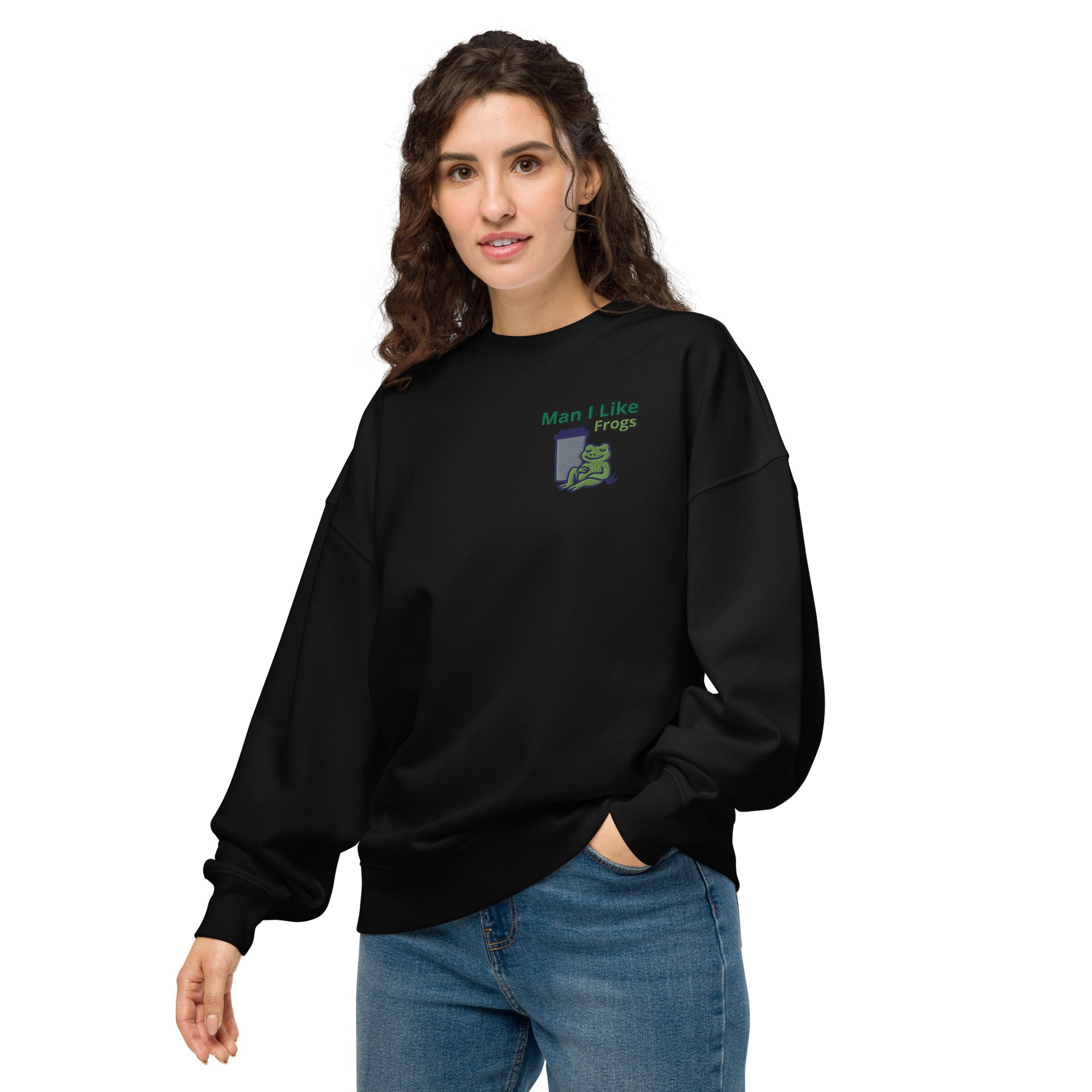 さらに100円引き◆LMC◆FROG SWEATSHIRT Kitty Wonderland crewneck – MilkyMilky Embroidery